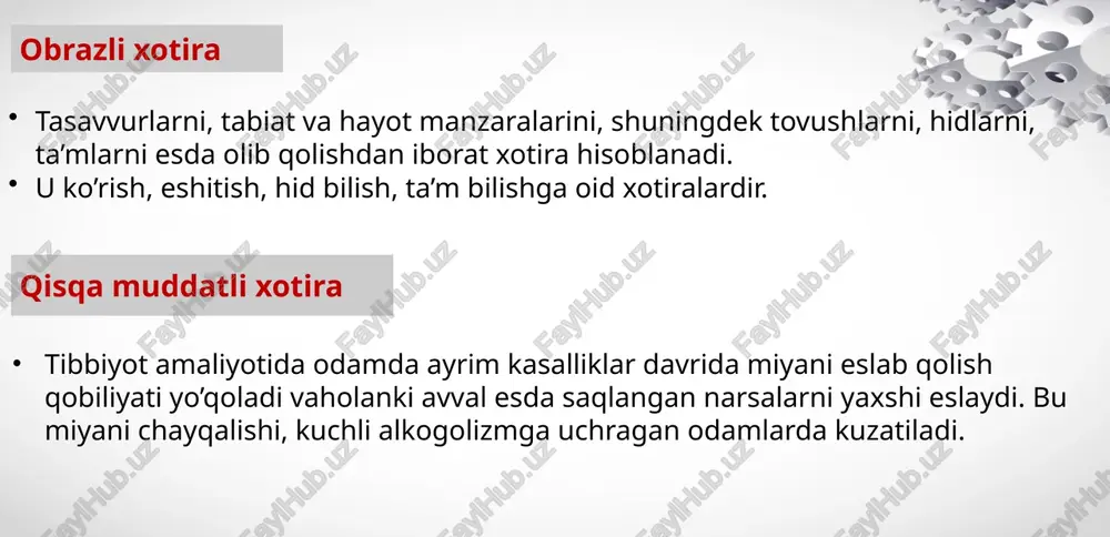 ini stimullovchi [2] statinlar - gormon ajralishini ingibirlovchi miyacha miyacha bosh miya yarim sharlarining orqasida, uzunchoq miya va varoliy ko‘prigi ustida joylashgan. miyacha o‘rta qismi – chuvalchang va uning ikki tomonidagi miyacha yarim sharlari, hamda uncha katta bo`lmagan qo‘shimcha yon bo`laklardan iborat. miyacha yarim sharlarining har qaysisi tishsimon, po‘kaksimon, sharsimon yadrolarga ega. miyachaning o‘rta qismida ikkita chodir yadrosi bor. miyachaning funksiyalari muskul tonusi va vaziyatni boshqarish; maqsadga erishishga qaratilgan vaziyat va harakatlarni uyg‘unlashturish; miya po‘stlog‘i yuzaga chiqaradigan harakatlarni uyg‘unlashtirish. miyacha zararlanganda quyidagi holatlar kuzatiladi: atoniya, astaziya, astenuya, ataksiya, adiadoxokinez, dezekvilibratsiya atoniya – muskullar tonusining yo‘qolishi, miyacha olib tashlangandan keyin bir necha kun o‘tgach ro‘y beradi. astaziya - miyacha olib tashlangandan so‘ng muskullar silliq tetanik qisqarish qobiliyatini yo‘qotadi. hayvon tinmay qaltirab, tebranib turadi. asteniyaga - harakatlar tejamsizligi, unda ortiqcha muskullar ishtirok etishi, qisqarishlarning silliq tetanik bo`lmasligi sababli organizn salga charchaydi bu asteniya deyiladi. ataksiya - odamning miyachasi zararlanganda, u gandiraklaydi, ko‘zini …