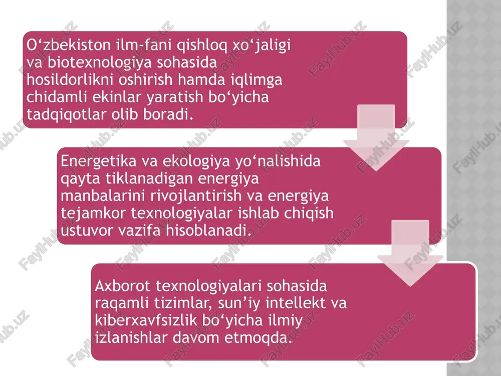 o‘zbekistonning ilm-fan sohasidagi yutuqlari reja - Page 4