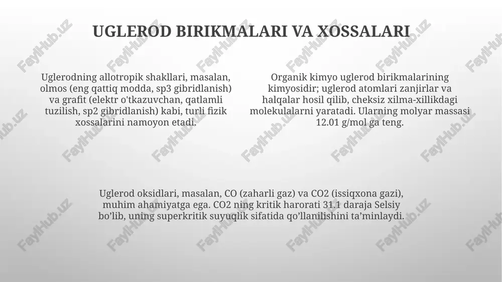 14-guruh elementlari. uglerod va kremniy - Page 4