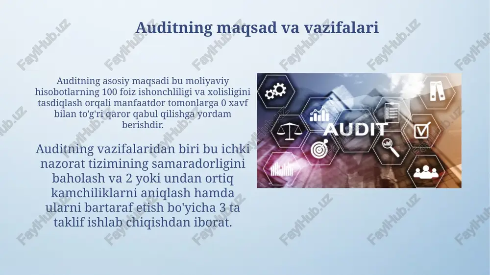 audit konsepsiyasi va uni tartibga solish - Page 4