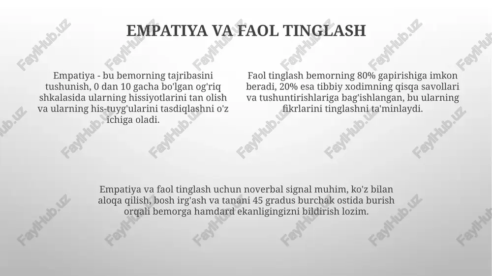 bemorlar bilan muloqot qobiliyati - Page 4