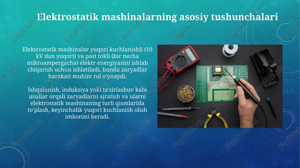 elektrostatorlarning ulanish sxemalari - Page 4