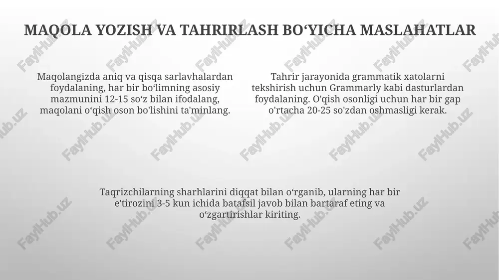 halqaro jurnallarda maqolalar yozish va chop etish - Page 4