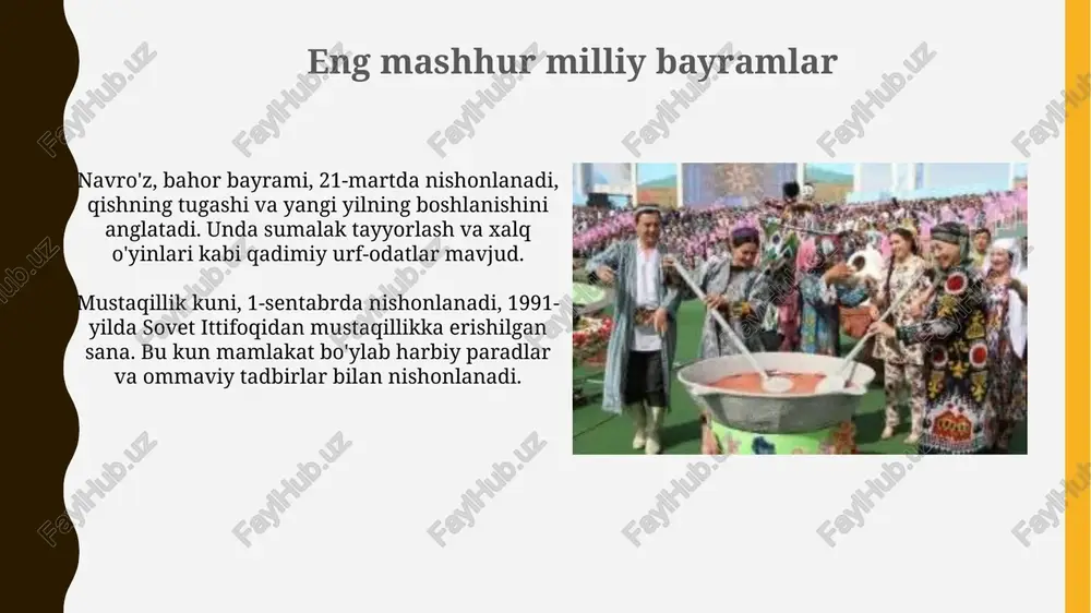 o'zbekiston bayramlarining tarixi va ahamiyati - Page 4