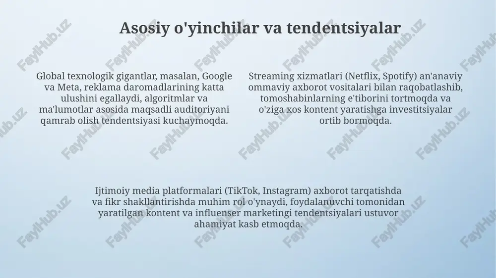 global media va axborot makonidagi raqobat muhiti - Page 4