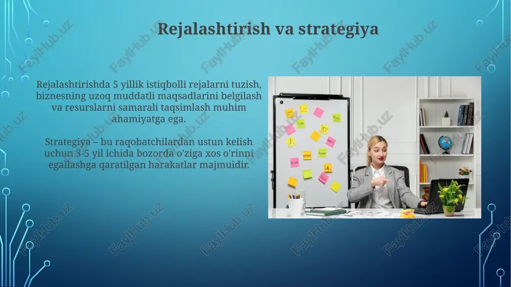 ng rivojlanishi uchun 70/20/10 qoidasi bo'yicha resurslarni taqsimlash: 70% asosiy faoliyatga, 20% istiqbolli yo'nalishlarga va 10% innovatsiyalarga ajratish optimal natija beradi. e'tiboringiz uchun rahmat image3.png image4.jpg image5.jpg image6.jpg image7.jpg image8.jpg image9.jpg image10.jpg image11.jpg image12.jpg image13.jpg image14.jpg image15.jpg image16.jpg image17.jpg image18.jpg image2.png