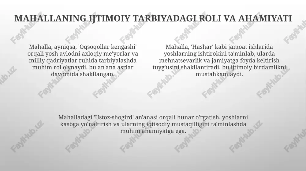 mahalla - ijtimoiy institut sifatida - Page 4