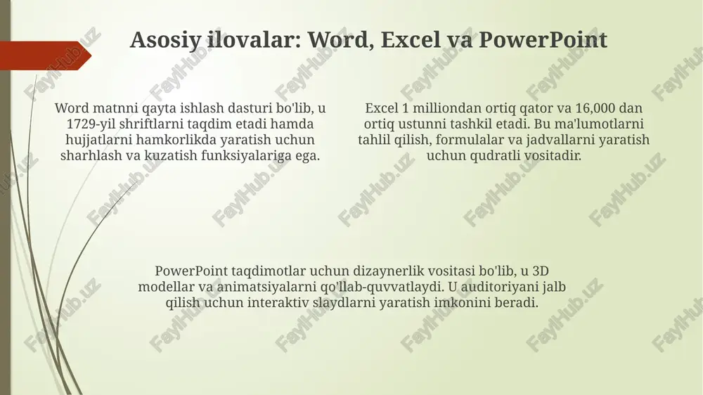 microsoft 365 office ilovalarida ishlash - Page 4