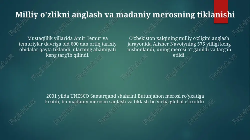 islom madaniyatining qayta tiklanishi - Page 4