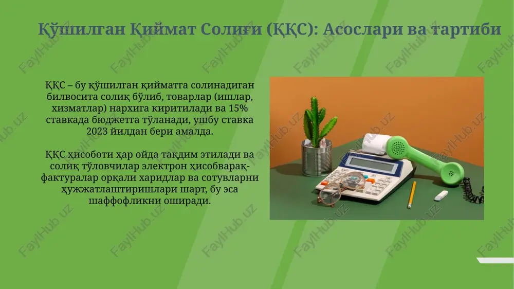 o'zbekiston respublikasidagi asosiy soliq turlarining mohiyati - Page 4