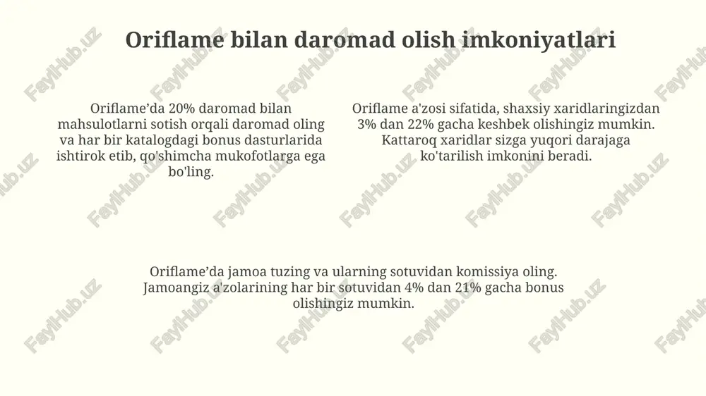 oriflame marketing tizimi - Page 4