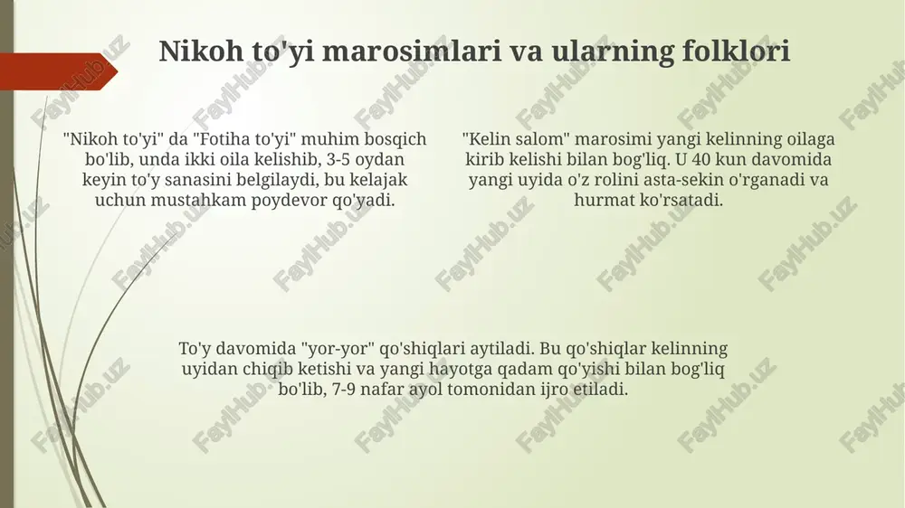 oʻzbekxalq oilaviy marosim folklori - Page 4