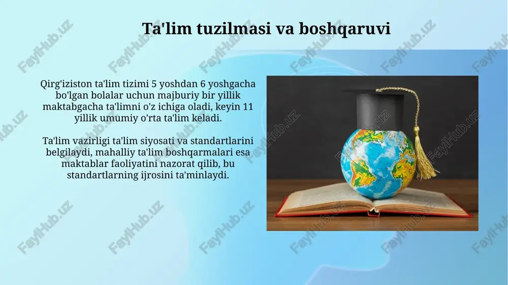 qirg'iziston ta'lim tizimi: tarix va rivojlanish - Page 4