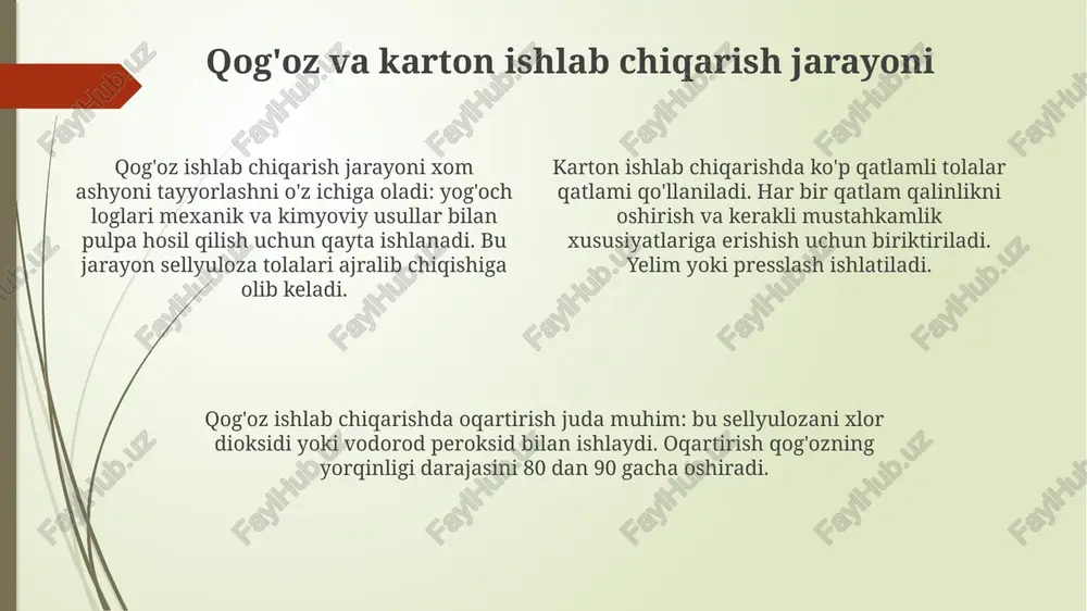 qog'oz va karton turlari - Page 4