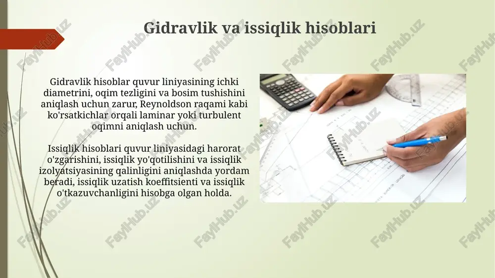 quvurlarni loyihalash bo'yicha husob-kitob ishlari - Page 4