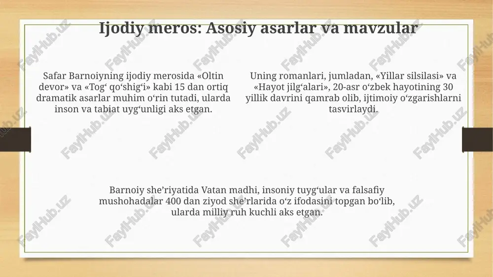 safar barnoiy hayoti va ijodi - Page 4