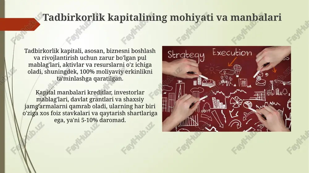 tadbirkorlik faoliyati va tadbirkorlik kapitali - Page 4