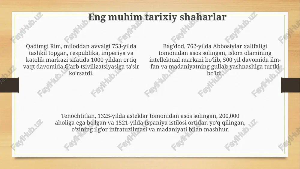 tarixiy shaharlar - Page 4
