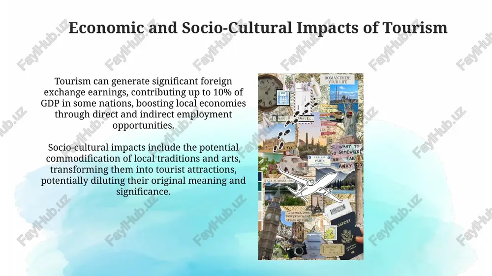 understanding tourism: motivations, types, and impacts - Page 4
