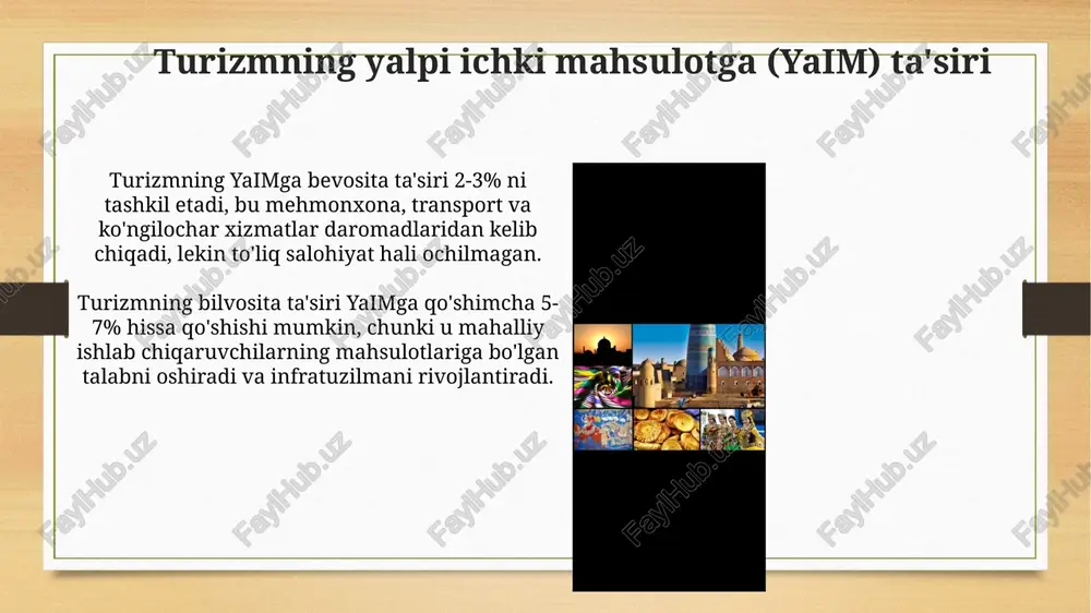 turizm oʻzbekiston iqtisodiyotida - Page 4