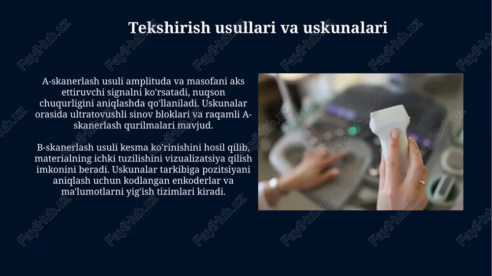 ultiratovush tekshiruv usullari - Page 4