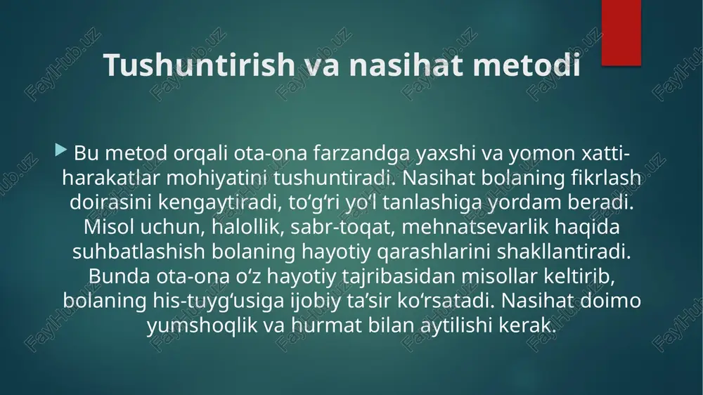 oila tarbiyasida metod shakl va vositalari - Page 4