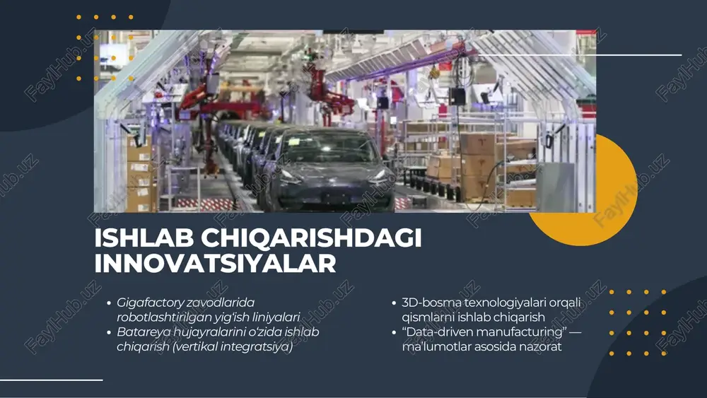 tesla ishlab chiqarish tizimi - Page 4