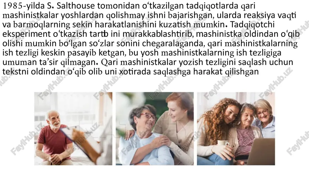 eb ataladi, bunda asosiy determinant sifatida ijtimoiy omil nafaqa yoshiga yetish omili ko‘rsatiladi. darhaqiqat nafaqaga chiqish inson hayotini tubdan o‘zgartirib yuboradi, jamiyatdagi muhim ijtimoiy rolining yo‘qotilishi, insonning o‘z referent guruhidan ajralishi, muloqot doirasining torayishi, moddiy ahvolining yomonlashuvi, ba’zan «iste’fo shoki» holatining o‘tkir kechishida namoyon boladi. bu holat ko‘pchilik qartayayotgan insonlarda qiyin kechadi, salbiy hissiy holatlarni vujudga keltiradi l.i.ansifirovaning ta’kidlashicha, qariyalarning uch xil asosiy shaxs tiplarini ajratish mumkin. birinchi tipdagi qariyalar nafaqaga chiqishni yaxshi boshdan kechiradi, yangi qiziqarli mashg‘ulotga jon deb ko‘chadilar, yangi do‘stona munosabatlarni o‘rnatishga layoqatli. bularning bari ularning hayotdan qoniqqanlik darajasining yuqori bolishiga hamda umrining uzun bolishiga ham ta’sir etadi. ikkinchi tipdagi qariyalar hayotga passiv munosabatda boladi. ularda qiziqishlar doirasining pasayishi, o‘z-o‘ziga hurmatning yo'qolishi, kerak emaslik va mos emaslik hissi kuzatiladi. ushbu yosh davridagi inqirozni yumshatish strategiyalaridan biri «hayotga yangicha qarash» texnikasidir. bu texnika o‘z ichiga yangi ijtimoiy yondashuvga psixologik tayyorgarlik, bo‘sh vaqtni oldindan rejalashtirish, yangi hayot tarzini, jamiyatga …