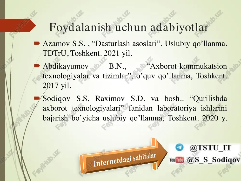 takrorlanuvchi jarayonlarga foydalanib c++ tilida dasturlar tuzish - Page 4