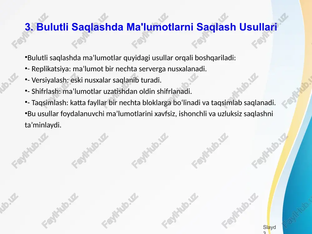 bulutli saqlash tizimlari - Page 4