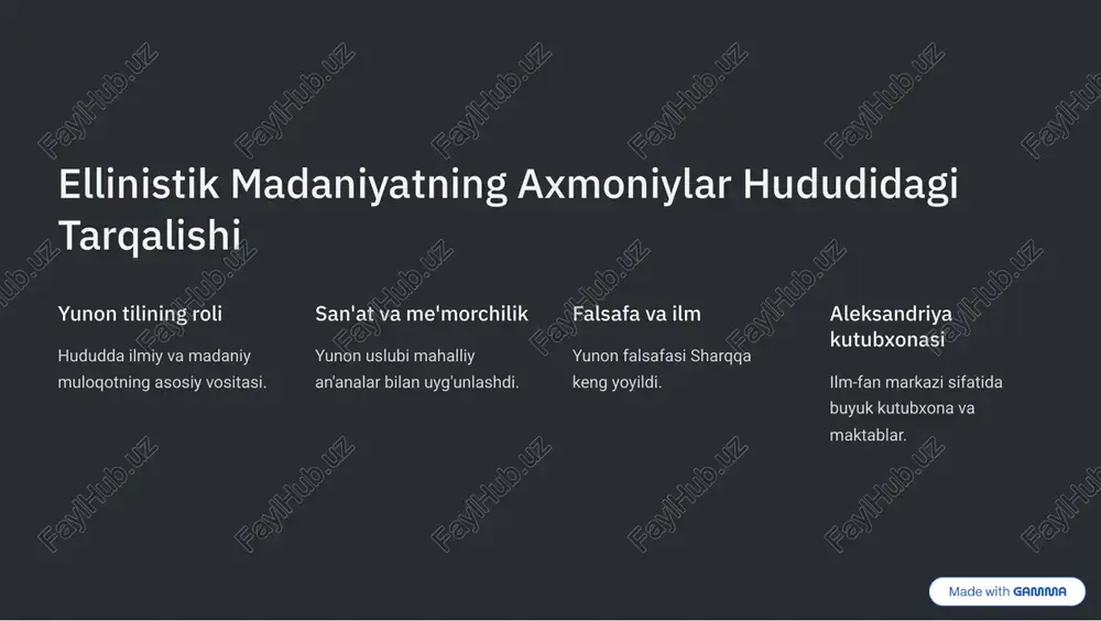axmoniylar va ellinistik - Page 4