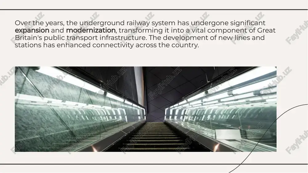 nsportation. the underground railways have become a popular attraction for tourists, offering heritage tours and unique experiences. they provide a glimpse into the rich history and technological advancements of underground transportation. tourism and heritagetourism and heritage ensuring the safety and security of passengers and staff is a top priority for underground railway operators. emergency protocols, surveillance systems, and public awareness campaigns play a crucial role in maintaining a secure environment. ensuring the safety and security of passengers and staff is a top priority for underground railway operators. emergency protocols, surveillance systems, and public awareness campaigns play a crucial role in maintaining a secure environment. safety and securitysafety and security the underground railways have embraced sustainability initiatives such as energy- efficient lighting, waste management, and eco-friendly practices. these efforts contribute to minimizing the environmental footprint of the transportation network. the underground railways have embraced sustainability initiatives such as energy- efficient lighting, …