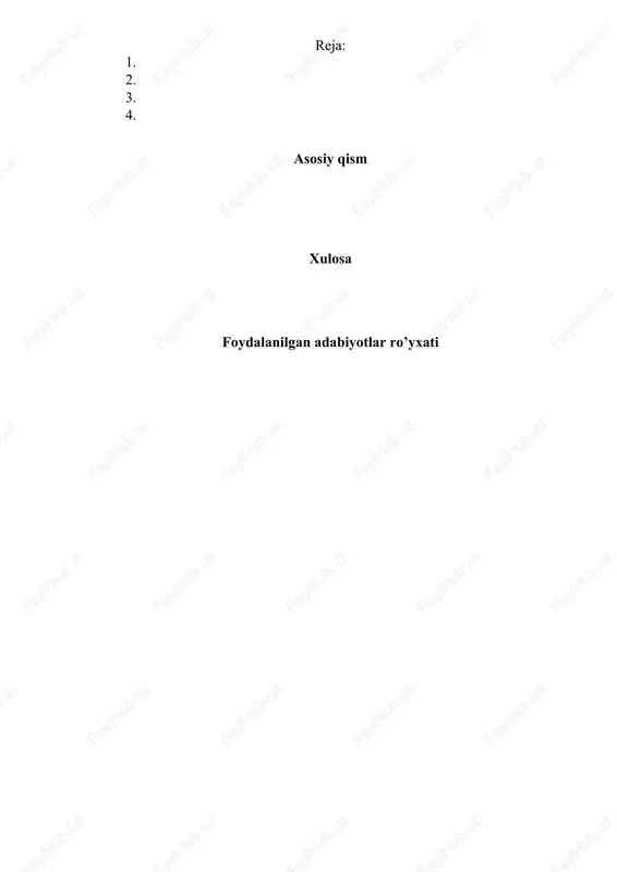mustaqil ish mavzulari - Page 4