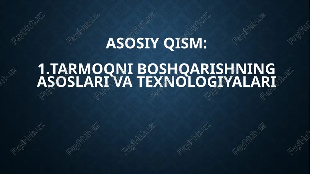 u bir nechta nazorat qilinayotgan kanallardan bo’lgan trafikni birlashtiradi va umumlashtirilgan oqimni o’zining bitta yoki bir nechta monitoring qilish portlari orqali chiqaradi. asosiy qism: 2. cisco packet tracer simulyator yordamida tarmoq boshqaruvini o‘rganish cisco packet tracer-bu tarmoqni modellashtirish va vizualizatsiya qilishning ajoyib vositasi bo'lib, u ham talabalar, ham qo'lida jismoniy cisco uskunasi bo'lmagan ilg'or foydalanuvchilar uchun foydalidir. simulyator dasturi turli xil cisco telekommunikatsiya uskunalarini (kalitlar, marshrutizatorlar, ip telefonlar, shlyuzlar, serverlar, cisco asa xavfsizlik devori va boshqalar) sozlash imkonini beradi (deyarli). interfeys sodda va tushunarli bo‘lib, tarmoq texnologiyalari yokicisco uskunalari bo‘yicha chuqur bilimga ega bo‘lsangiz ham packet tracer’da oddiy tarmoqlarni yaratishingiz va sozlashingiz mumkin. ko'pchilik ushbu dasturdan tarmoqlarni loyihalash va simulyatsiya qilish, talabalarni o'qitish, ccna/ccnp sertifikatlash imtihonlariga tayyorgarlik ko'rish va cisco uskunasida tarmoq muammolarini topish va muammolarni bartaraf etish bo'yicha amaliy ko'nikmalarga ega bo'lish uchun foydalanadi. dastur oynasining yuqori qismi klassik uslubda yaratilgan bo'lib, unda ortiqcha narsa yo'q (fayl operatsiyalarining asosiy …
