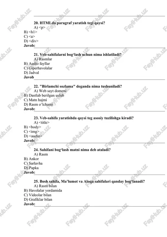 veb-sahifa taglari - Page 4