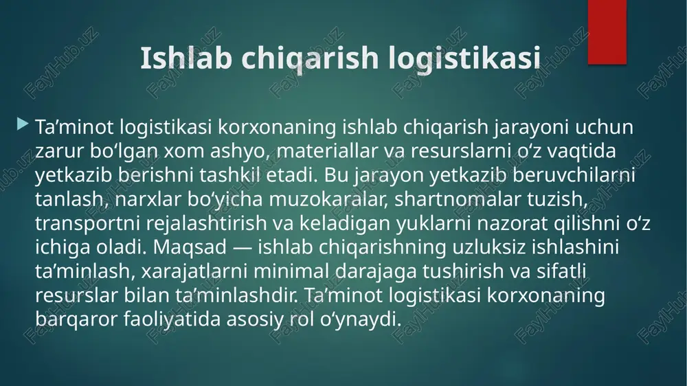 logistikaning tarkibiy qismlari - Page 4