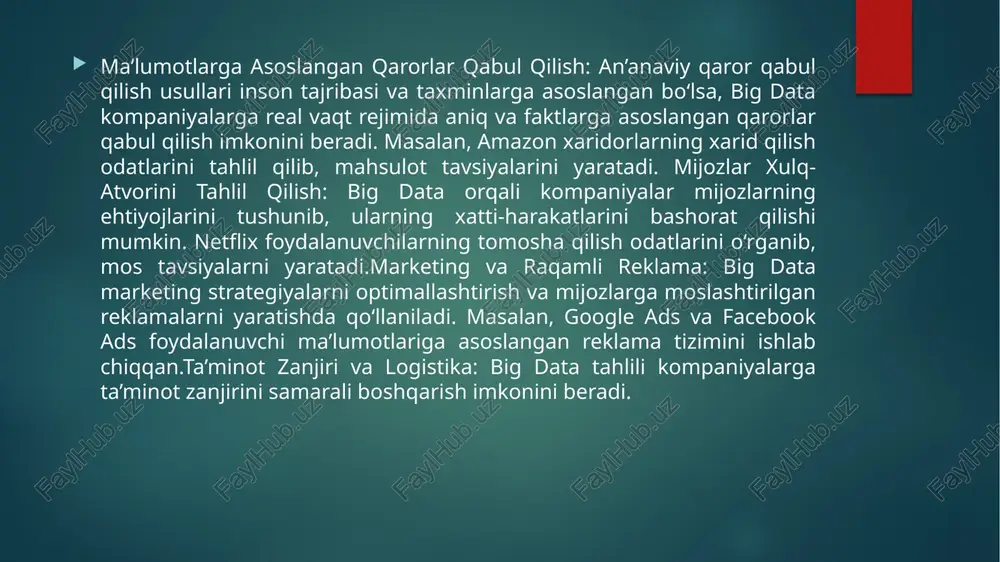biznes va iqtisodiyotdagi katta ma'lumotlar - Page 4