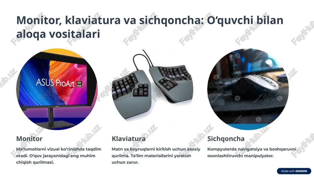 zamonaviy o‘quv texnik vositalar: kompyuter qurilmalari va ularning vazifalari - Page 4