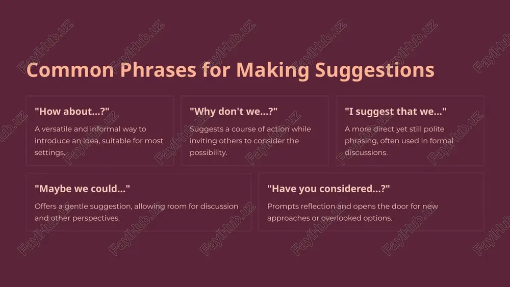 asking for and making suggestions - Page 4