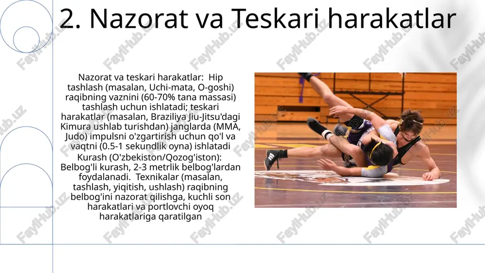 kurash va belbogʻli kurash boʻyicha texnik tayorgarlik - Page 4