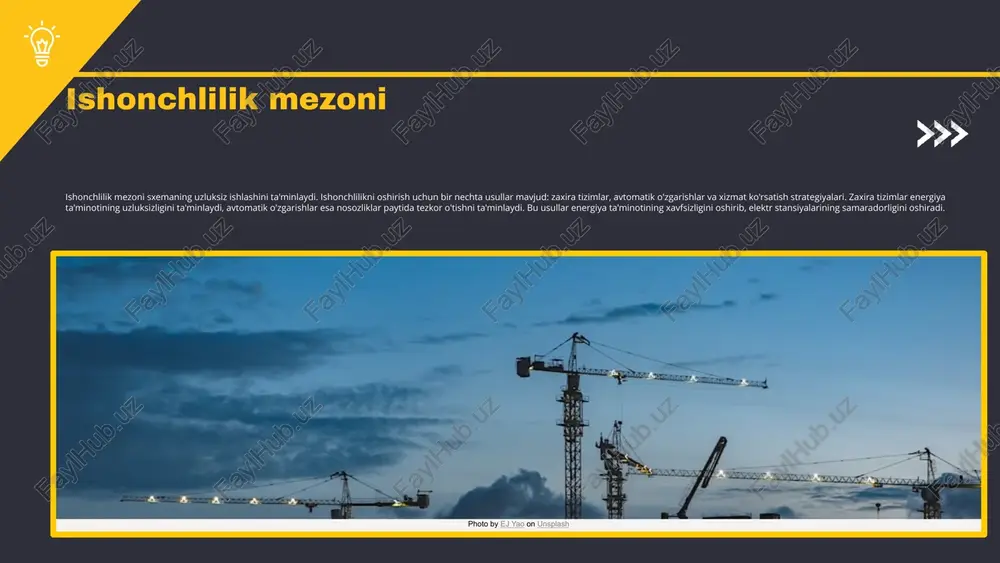 d. ushbu texnologiyalar, elektr energiyasining uzluksizligini ta'minlashga va energiya yo'qotishlarini kamaytirishga imkon beradi. zamonaviy energiya ta'minoti innovatsion yondashuvlarni o'z ichiga oladi, bu esa energiya samaradorligini oshirish va xarajatlarni kamaytirishga yordam beradi. misol uchun, quyosh va shamol energiyasidan foydalanish orqali qayta tiklanuvchi energiya manbalarini joriy etish, elektr stansiyalari va podstansiyalarni yanada barqaror qiladi. energiyani ta'minlashda innovatsion yondashuvlar zamonaviy texnologiyalar va ularning afzalliklari kelajakda energiya ta'minlash tizimlari kelajakda energiya ta'minlash tizimlari innovatsion texnologiyalar va barqaror energiya manbalarini qo'llash orqali rivojlanadi. bu tizimlar energiya samaradorligini oshirish va atrof-muhitga salbiy ta'sirini kamaytirishga qaratilgan. energiya samaradorligi va barqarorligi, masalan, quyosh va shamol energiyasining integratsiyasi bilan ta'minlanadi. shuningdek, zamonaviy elektr stansiyalari va podstansiyalar energiya ta'minoti tizimining barqarorligini ta'minlash uchun aqlli texnologiyalarni joriy etmoqda. bu esa energiya iste'molchilariga energiya xarajatlarini kamaytirish va samaradorlikni oshirish imkonini beradi. photo by scott blake on unsplash podstansiyalarning xavfsizlik omillari podstansiyalarning xavfsizlik omillari muhim ahamiyatga ega. xavfsizlikni ta'minlash uchun eng asosiy omillar …