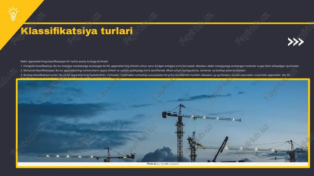 chiqarish uchun mo'ljallangan va ko'proq quvvat talab qiladi. bu apparatlar elektr energiyasining samarali ishlatilishiga yordam beradi. photo by ej yao on unsplash ishlatish sohalari kichik apparatlar kundalik hayotimizda muhim rol o'ynaydi. masalan, blenderlar va elektr choynaklar odamlar uchun vaqtni tejashga yordam beradi. ular uy sharoitida qulaylik yaratish va turli vazifalarni osonlashtirish uchun keng qo'llaniladi. katta apparatlar esa sanoat sohasida ishlab chiqarish jarayonlarini avtomatlashtirish va samaradorlikni oshirishda muhim ahamiyatga ega. masalan, elektr motorlar va transformatorlar energetik resurslarni optimallashtirishga yordam beradi va sanoatning rivojlanishini ta'minlaydi. kichik apparatlarning energiya samaradorligi ko'pincha yuqori bo'ladi. ular zamonaviy texnologiyalar, masalan, energiya tejovchi motorlar va led yoritish bilan jihozlangan. katta apparatlar energiya talablarini ko'rsatganda, ko'p energiya iste'mol qiluvchi komponentlarni oladi. katta uskunalar energiya iste'molini kamaytirish uchun samarali boshqaruv tizimlarini talab qiladi. kichik apparatlar energiya samaradorligi bilan katta apparatlar o'rtasidagi farqni kamaytirishga yordam beradi. kichik va katta elektr apparatlari energiya iste'molida sezilarli farqlarga ega. kichik apparatlar jamiyatda keng …