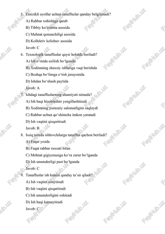 ishdagi tanaffuslar tushunchasi - Page 4
