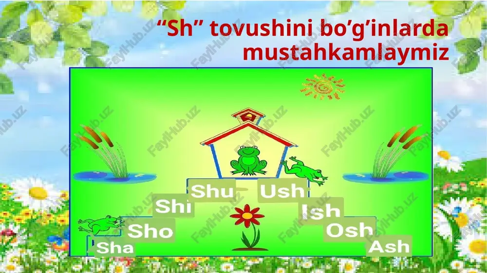 "sh"tovushini nutqqa qo'yish va mustahkamlash - Page 4