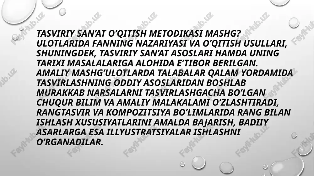 bo’lajak tasviriysan’at o’qituvchilarining sinfdoskasi - Page 4
