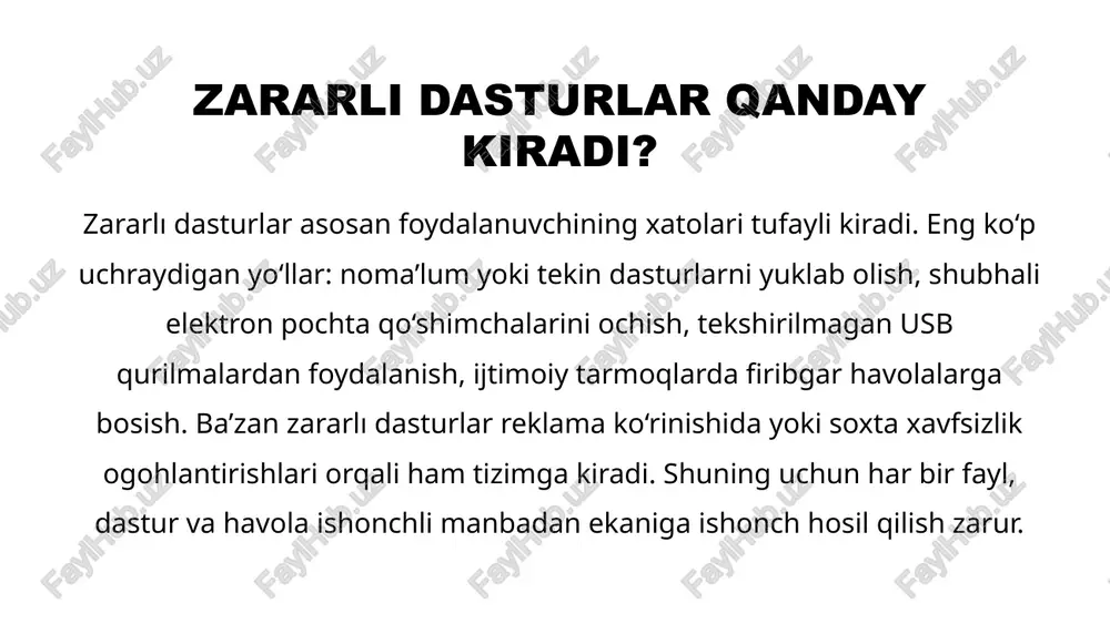 zararli dasturlardan himoya qilish - Page 4