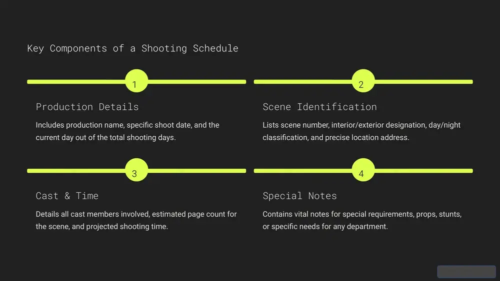 filming schedule - Page 4