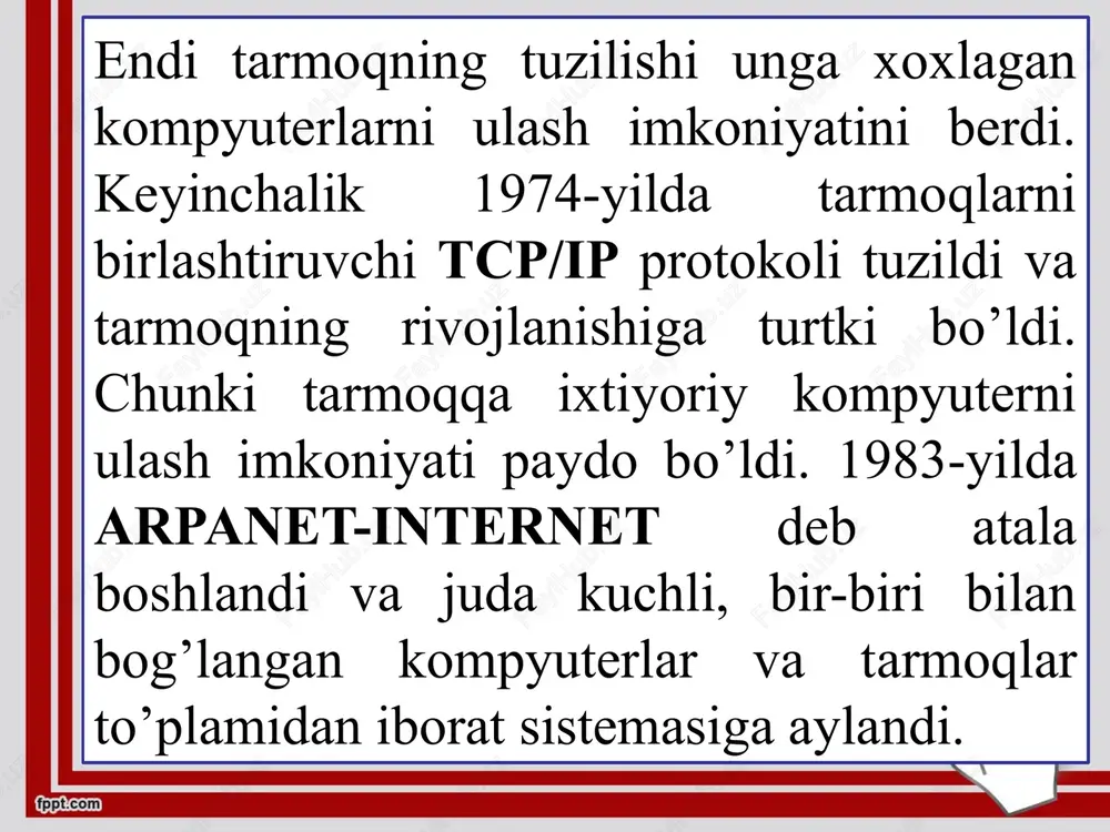 internet xizmatlari va ulardan faoliyatda foydalanish - Page 4