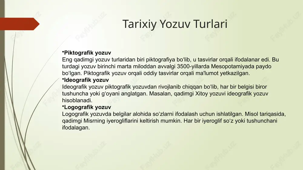 yozuvning tarixiy va zamonaviy turlari - Page 4
