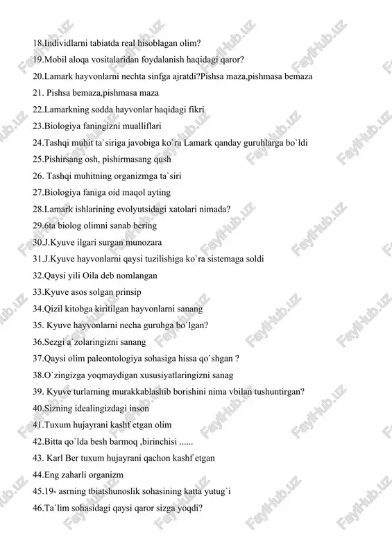 itaniya fuqoroligi buyuk britaniya olib borgan izlanishlari biologiya ,geologiya yaratgan ta`limoti evolyutsin ta`limot asoschisi xix asrga kelib angliya sanoati , qishloq xo`jaligi rivojlangan yirik kapitalistik mamlakat sanalardi.sanoatning gurkirab rivojlanishi chorvachilik va qishloq xo`jaligidan olinadigan xomashyoning tobora ko`payishini talab qila boshladi.xomashyoga bo`lgan talabni qondirish maqsadida ingliz seleksionerlari ko`p mahsulot beradigan qo`y,qoramol,parranda zotlarini ,ko`p hosil beradigan savzovot va donli ekinlar navini chiqara boshladi.seleksiya natijalari o`sha davrlarda hukmron bo`lgan hayvon,o`simlik organizmlari o`zgarmas ,degan tushunchalarga barham berdi.ch.darvin o`simlik va hayvonlarning yangi formalarini chiqarishda seleksiyaning ahamiyatiga yuqori baho berdi,qishloq xo`jalik amaliyotini nazariy tomondan ishlab chiqdi.hamda undan evolutsion ta`limot yaratishda foydalandi. darvinni ,ayniqsa ,janibiy amerikaning g`arbiy qirg`og`idan 500km uzoqlikdagi galapagoss arxipelagining hayvonot va o`simliklar olami hayratga soldi. u yerda qushlar ,sudralib yuruvchilar ko`p uchraydi.sudraluvchilardan toshbaqalar ,chumchuqsimonlar turkumiga kiruvchi vyuroklarning har bir orolda o`ziga xos tuzilishiga ega turlarini uchratish mumkin.vyuroklar boshqa xossalaridan tashqari,tumshug`ining tuzilishi bilan ham bir-biridan farq qiladi.qizig`i shundaki,har xil orolda tumshug`i turlicha tuzilgan vyuroklar tarqalgan. …
